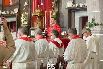 Telde rinde tributo a San Lorenzo en la capital grancanaria/Francisco Javier Santana.